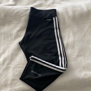 Black Adidas Workout Capris